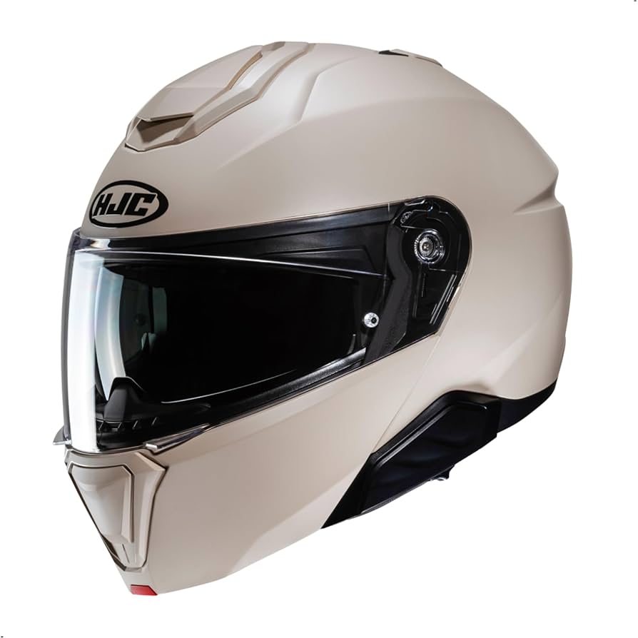 Amazon.com: HJC i91 Solid Modular Motorcycle Helmet with HJ